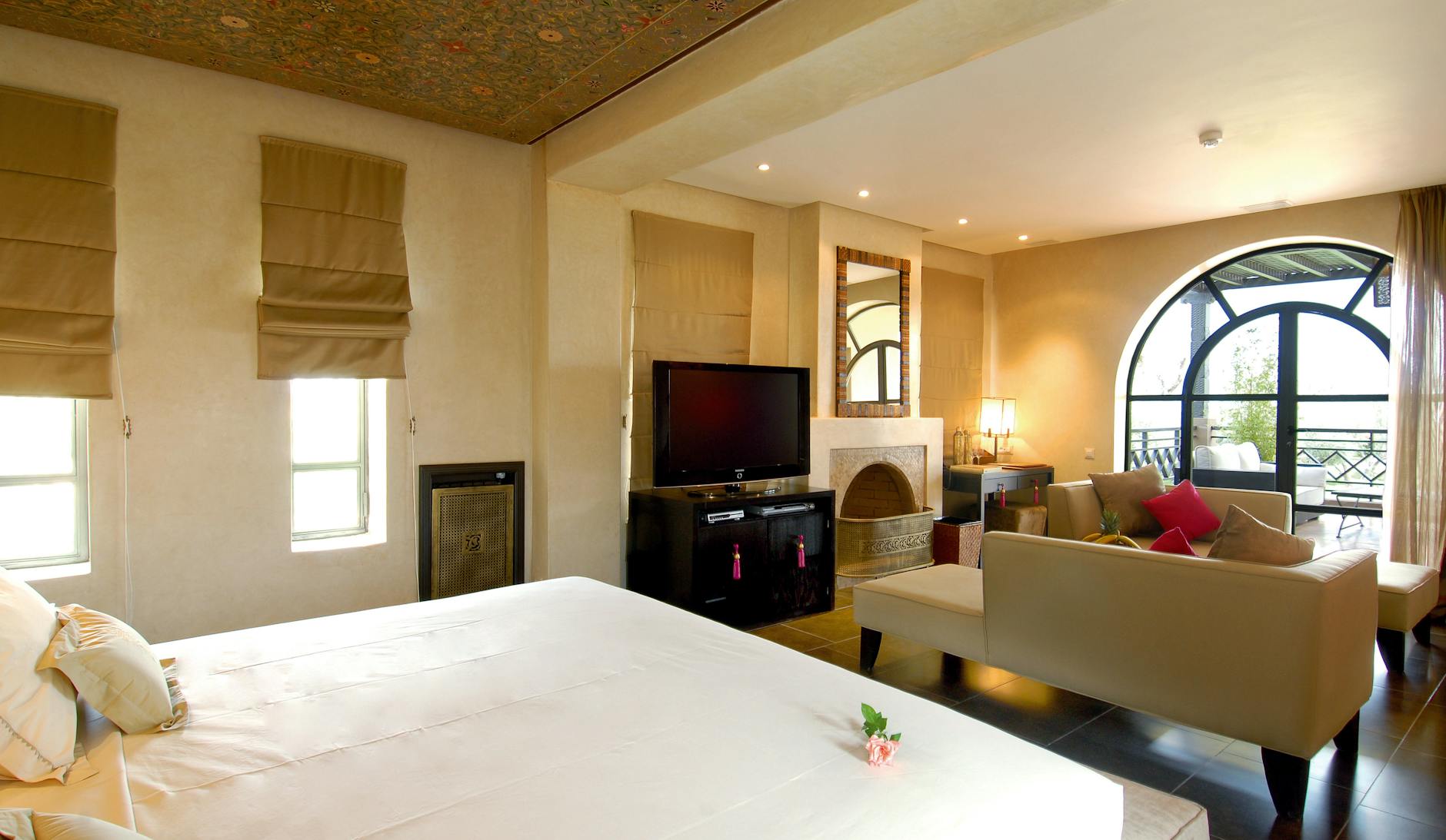 Senior Suite mit Kamin